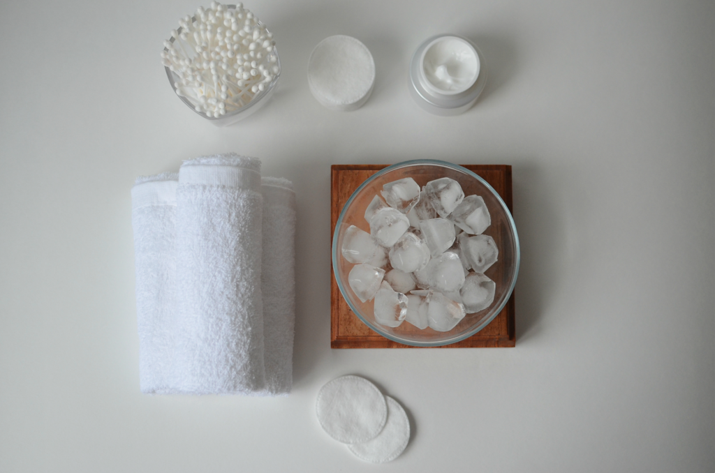 ice baths skincare
